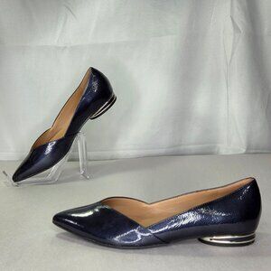 Naturalizer Women's Havana Pointed Toe Ballet Flats - Midnight Blue